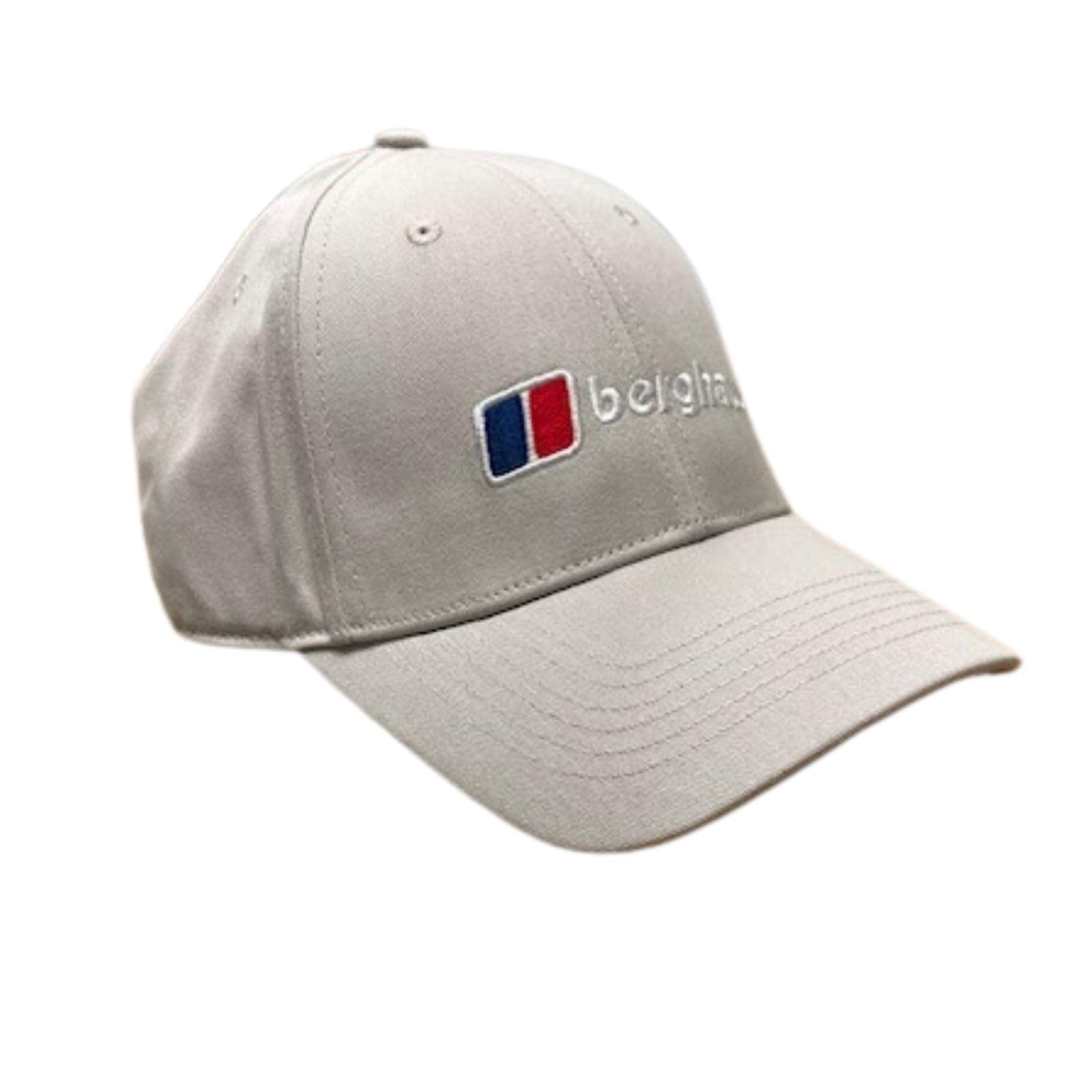 Berghaus Men's Logo Recognition Baseball Cap | Snap Adjuster, Grey, One Size