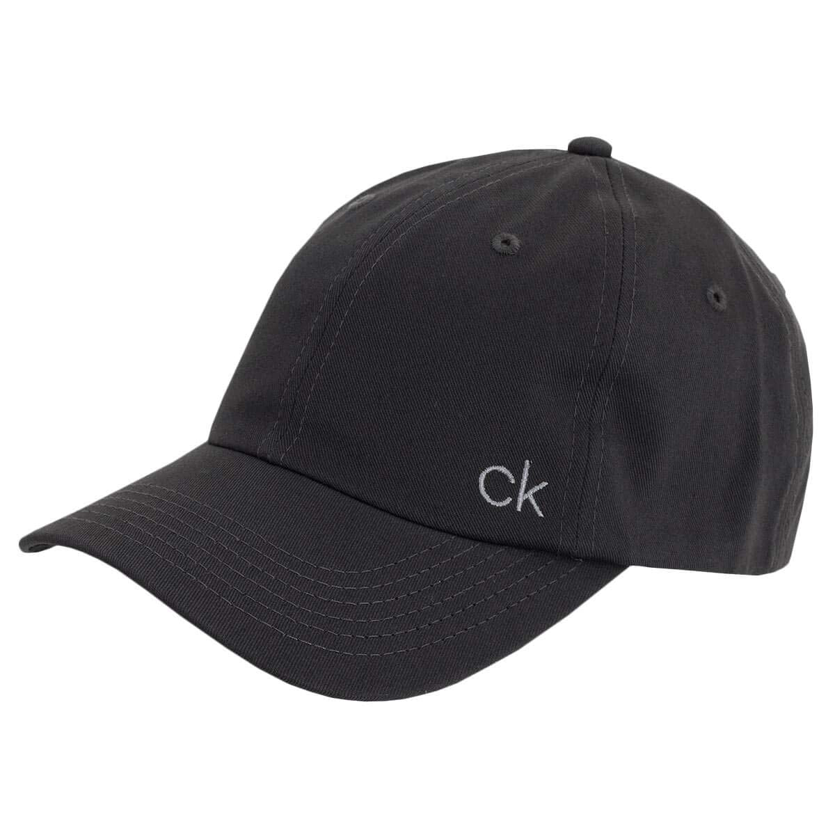 Calvin Klein Mens 2025 Classic Cotton Adjustable 6 Panel Baseball Cap
