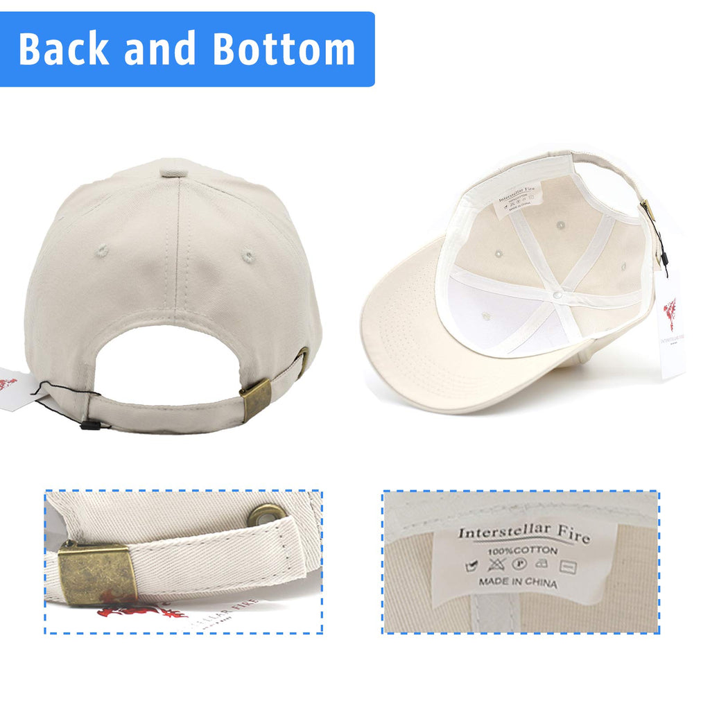 Interstellar Fire Baseball Cap for Men Women - 100% Cotton