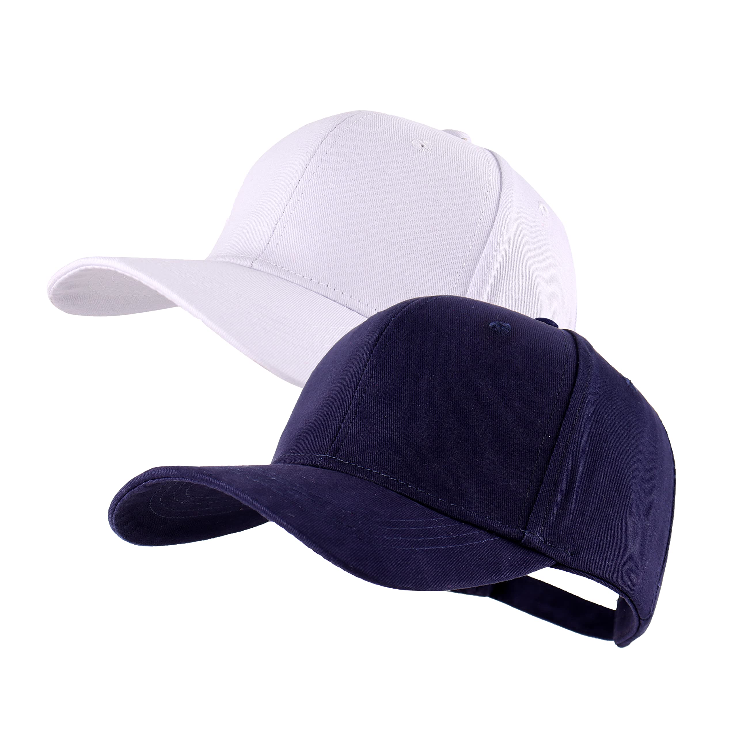 LANGZHEN Unisex Baseball Cap 100% Cotton Fits Men Women Washed Denim Adjustable Dad Hat