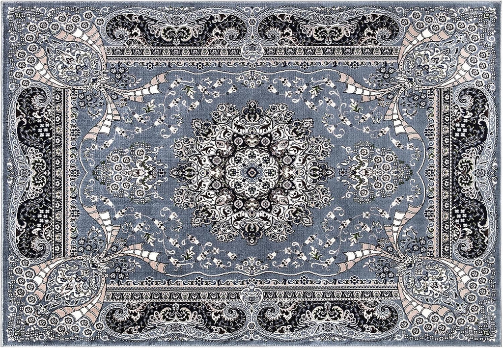 Carpet Rug Jute Living Room Bedroom Sitting Room Lounge 120x170 cm Rada Floral