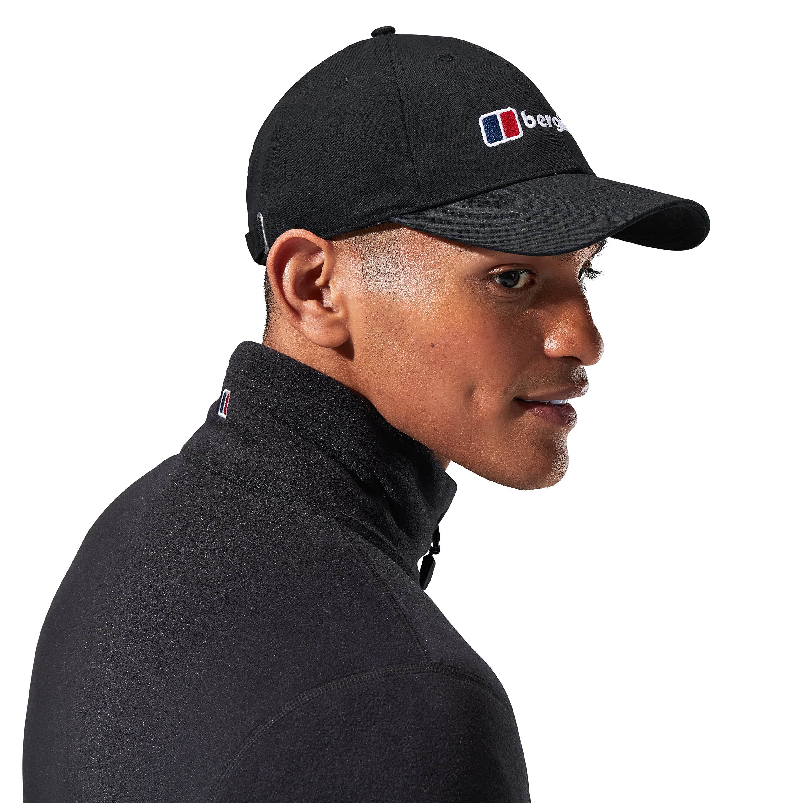 Berghaus Men's Logo Recognition Baseball Cap | Snap Adjuster, Grey, One Size